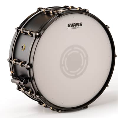 Pearl Matt Halpern 14x6" Black-on-Brass Powder-Coat Kit Snare Drum WorldShip NEW | Authorized Dealer image 17