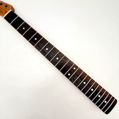 HooDoo Telecaster Neck Rosewood/Roasted Maple Lefty Nitro htn6428 image 1