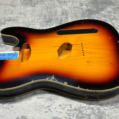 Real Life Relics Tele® Telecaster® Body Double Bound Aged 3T Sunburst image 5