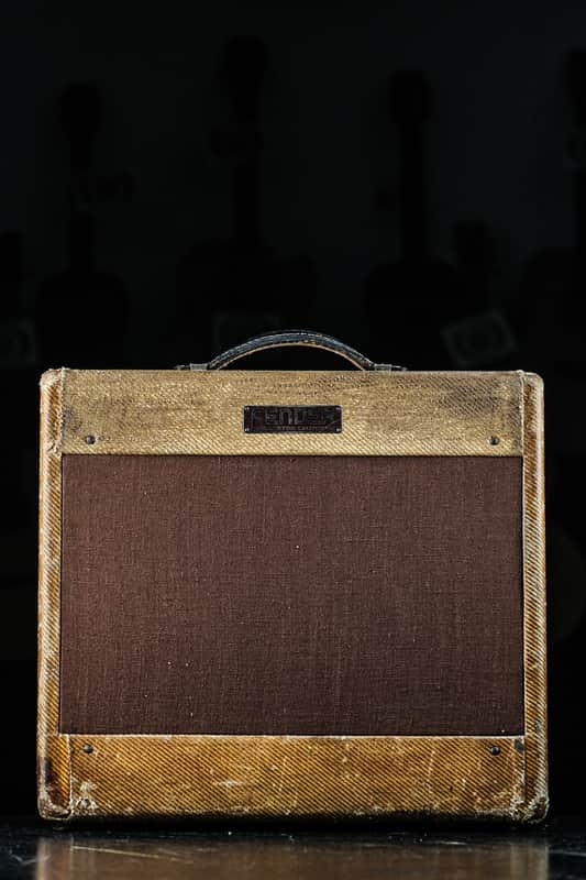 1953 Fender Deluxe 5C3 Wide Panel 10-Watt 1x12 tweed image 1