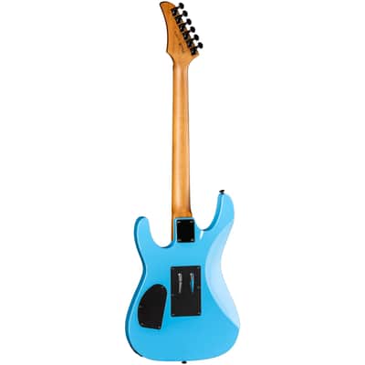 Dean MD 24 Roasted Maple with Floyd Electric Guitar Vintage Blue image 2
