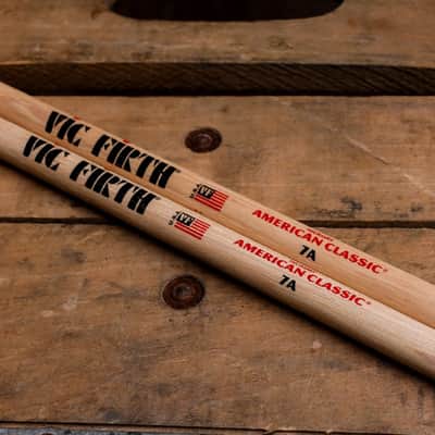 VIC FIRTH 7A American Classic® 7A Drum Sticks with FREE Shipping image 7