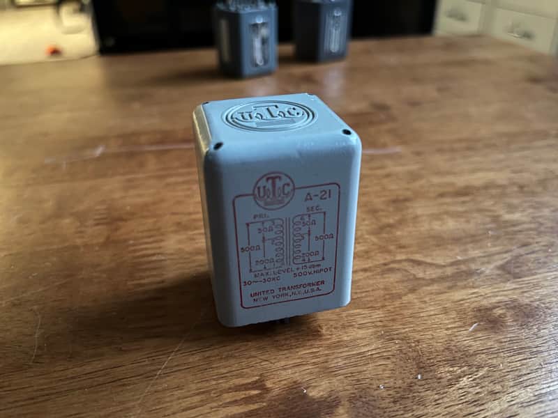 UTC A-21 - (3 of 3) 1960s Repeat Transformer Tested/Working - Spectra Sonics or Color Box image 1