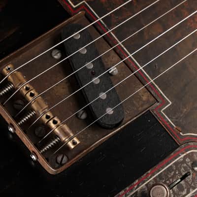 James Trussart SteelGuardCaster Rust O Matic Pinstriped - Black image 19