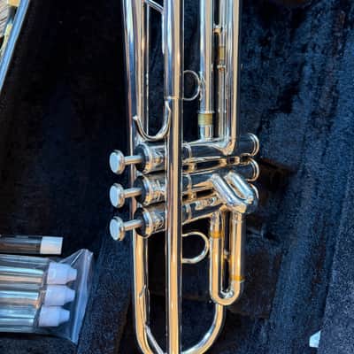 Yamaha YTR-5335GSAL Allegro Bb Trumpet 2010s - Silver image 8