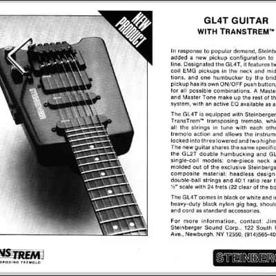 Steinberger GL4T | 1988, Newburgh, N.Y. image 17