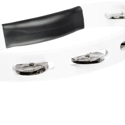 MEINL Percussion Headliner® Series Molded ABS Single-Row Tambourine - White image 7