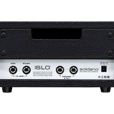 Soldano SLO MINI Head - 30-Watt Class-D Amp with Effects Loop - Open Box image 4