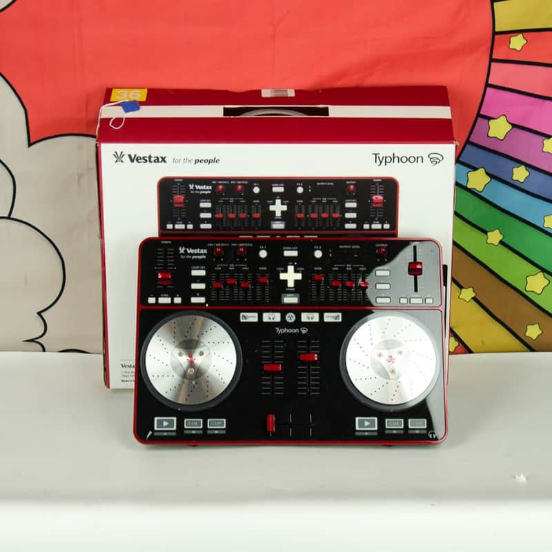 Used Vestax Typhoon USB DJ MIxer, Box image 1
