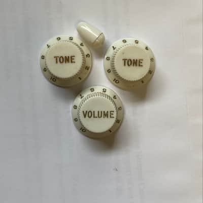 Early 1970's Fender Stratocaster Knob Set image 11