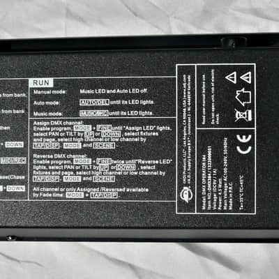 American DJ Light Controller - ADJ DMX Operator 384 DMX DJ Light Controller - PV MUSIC Inspected and Tested - Works / Functions / Looks Great - Very Good to Excellent Condition image 16