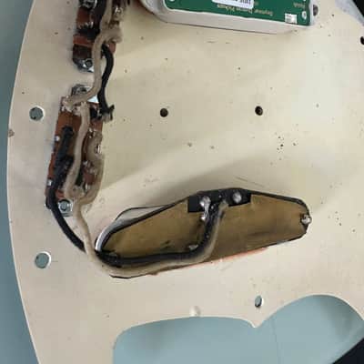 1966 Fender Mustang Guitar -Sonic Blue Refin image 7