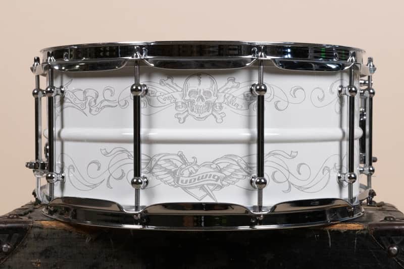 Ludwig 6.5x14 Corey Miller Signature Steel Snare Drum image 1