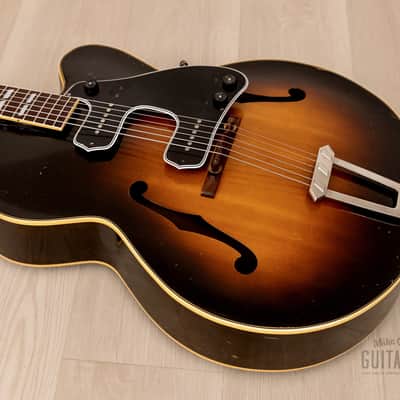 1951 Gibson L-7C Vintage Archtop Guitar w/ Double McCarty Pickguard, Lifton Case image 11