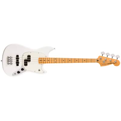 Player II Mustang Bass PJ MN Polar White Fender image 2