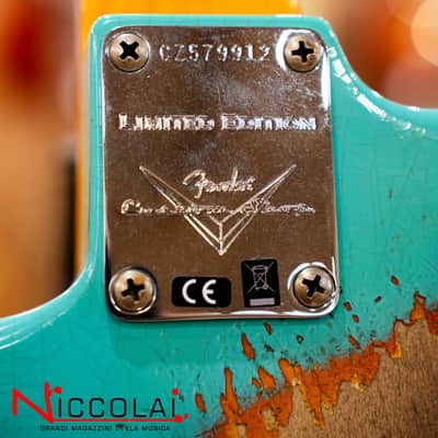 Fender Custom Shop Limited Edition '62 Strat - Heavy Relic - Faded Aged Sea Foam Green Over 3-Color Sunburst image 20