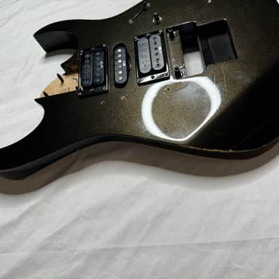 Ibanez RG370DX Electric Guitar Body 2000s - Black Sparkle image 6