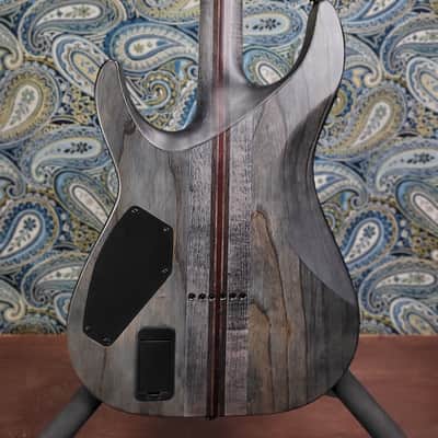 Used Schecter C-1 SLS Elite Evil Twin w/ Case image 3