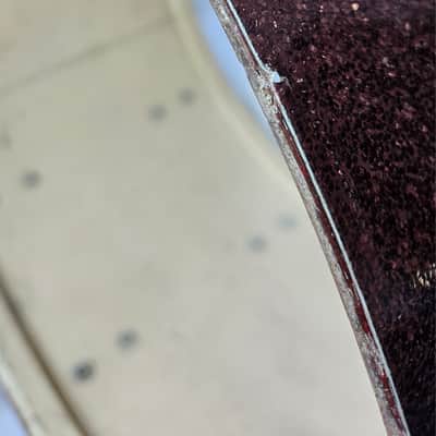 Ludwig Classic Series 22x14 Bass Drum Sparkling Burgundy Pearl image 5