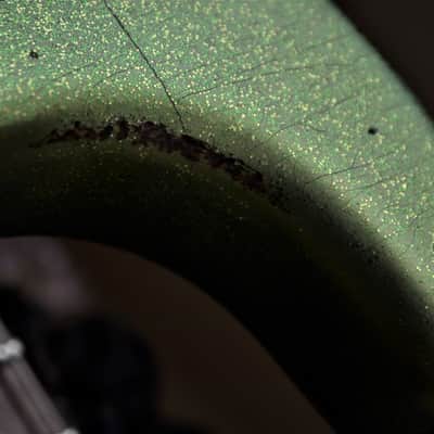 American Fender Stratocaster Custom Heavy Relic Lime Green Sparkle "Duncan Antiquities" image 20