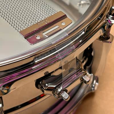 Pearl Sensitone Heritage Steel Snare Drum 14"x5.5" – Chrome (Brand New in Box) image 9