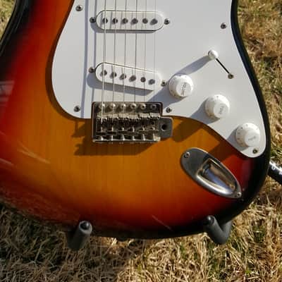 Greco SE-380 Stratocaster MIJ Super Power 1980 Gloss Tobacco Sunburst image 3