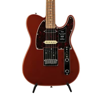 Fender Player Plus Nashville Telecaster Electric Guitar, PF FB, Aged Candy Apple Red, MX2227XXXX image 4