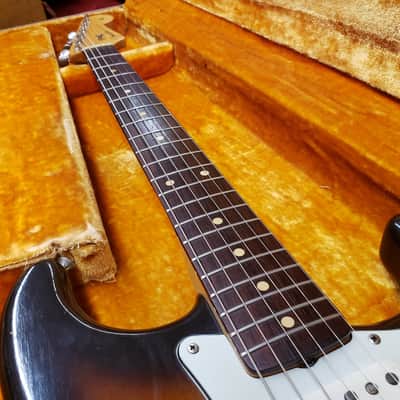 Fender Stratocaster 1960 Sunburst w/case near mint Investor grade dealers welcome bring all offers image 5