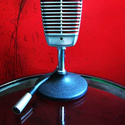Vintage 1940's Shure 51 Omni-directional Microphone multi Z w cable Nat King Cole 51S # 6 image 1