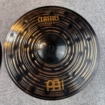 Meinl 14" Classics Custom Dark Hi-Hat (Pair) 2014 - Present - Dark image 3