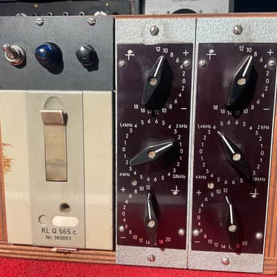 Klangfilm RZ 062 B PAIR EQUALIZER W/ PSU VINTAGE PLUG & PLAY image 7