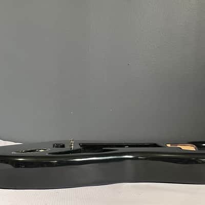 1990 USA Fender American Stratocaster Black Guitar Body 2 Post Tremolo Ready image 22