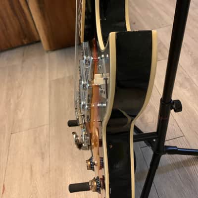1960s Fujigen Fiama Hollow Body 3 Pickup Sunburst image 12