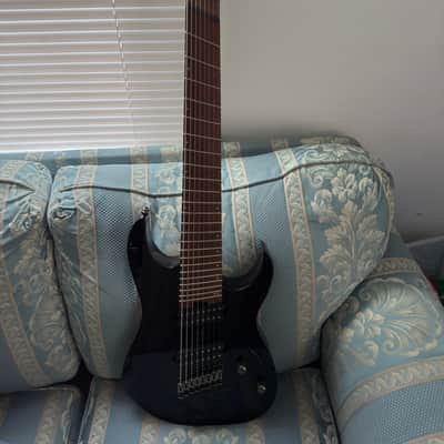Ibanez RGMS8-BK Standard 2018 - Present - Black