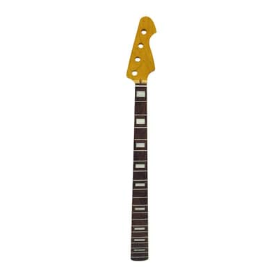 Electric Bass Guitar Neck – Maple (34" Scale) image 1
