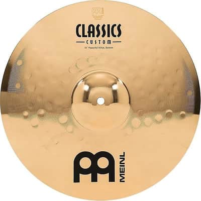Meinl Classics Custom CC14PH-B 14" Brilliant Powerful Hihat, pair (w/ Video Demo) image 7