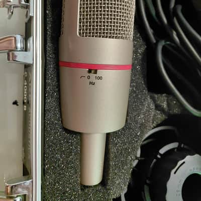 AKG C4000B Multi-Pattern Condenser Microphone 2000s - Satin Nickel Plated image 3