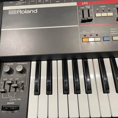 Roland Juno 106s 61-Key Programmable Polyphonic Synthesizer 1984 - 1991 - Black image 3
