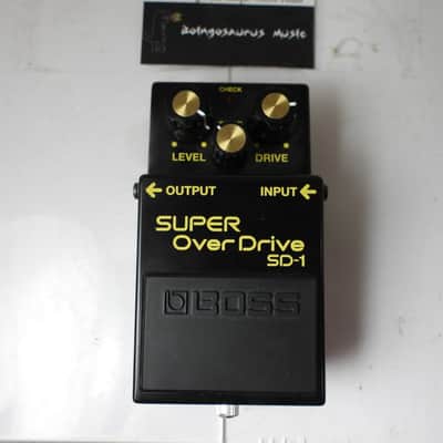 Boss SD-1-4A 40th Anniversary Super Overdrive | Reverb