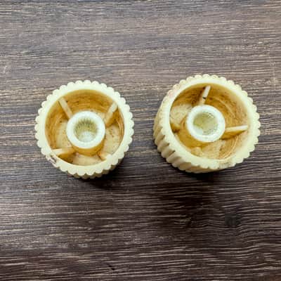 Harmony Cupcake Volume & Tone Knobs 60s rocket Stratotone image 5
