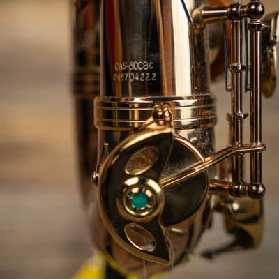 Chateau CAS-50C Alto Saxophone Cognac Lacquer Finish w/Case image 5