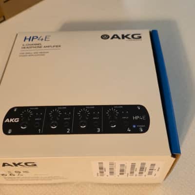 AKG HP4E 4-Channel Headphone Amp 2010s - Black image 8