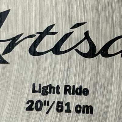 Sabian 20" Artisan Light Ride Cymbal - 2250g image 6