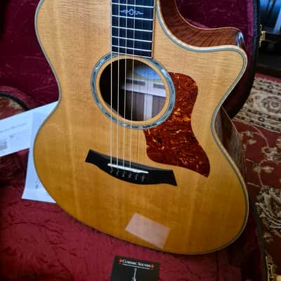 Taylor 814ce-LTD Fall Limited Edition "Fiddleback" Walnut Back & Sides 2007 ☆VIDEO☆ image 8