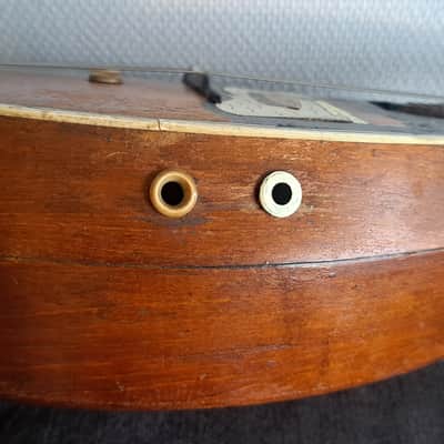VOOTLANDSPERLE (VOGTL) Old "Boat" Mandolin 1920s image 11