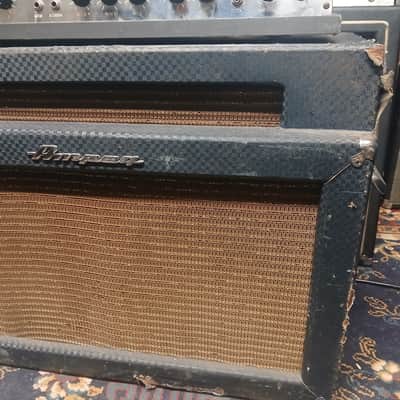 1965 Ampeg B-12XT Portaflex 2-Channel 50-Watt 2x12" Fliptop Guitar Combo Original Jensen Concert Speakers Serviced image 6