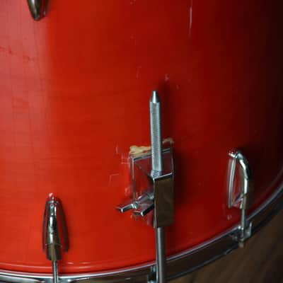 Yamaha TT818 F Tour Custom 8000 - red wood 18"x16 floor tom image 8