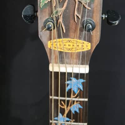 Blueberry NEW IN STOCK Handmade Acoustic Guitar Dreadnought image 4