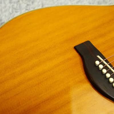 Vintage Yamaha FG-350 Red Label Rare Honduras Rosewood body Made in Japan image 5