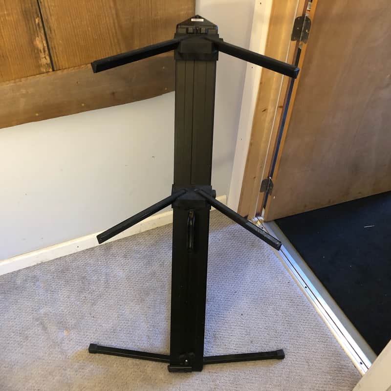 Ultimate Support Apex AX-48 Pro Two-Tier Column Keyboard Stand image 1